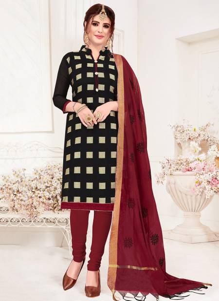 Black Colour Bindiya Rahul NX New Latest Ethnic Wear Jacquard Salwar Suit Collection 1010